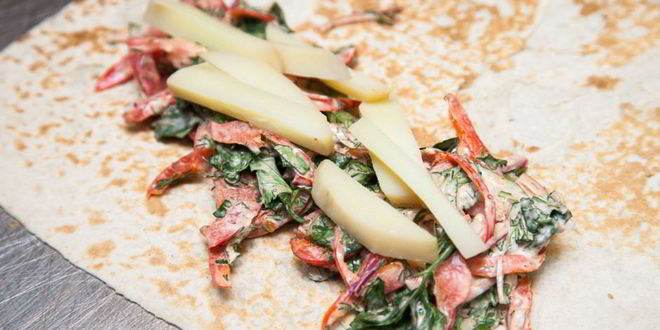 Рецепт овощной шаурмы