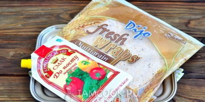 Рецепт постной шаурмы