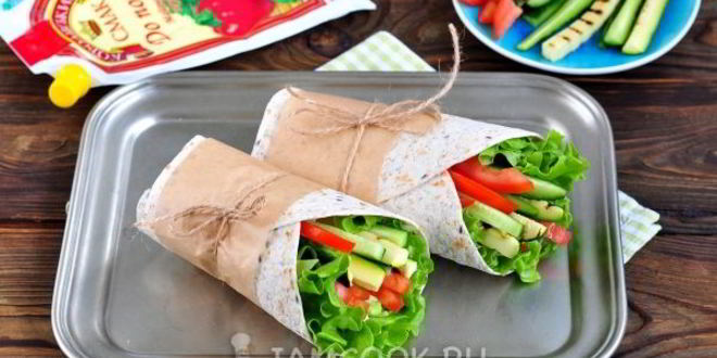 Рецепт постной шаурмы