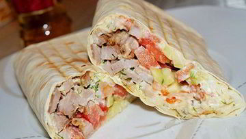 Рецепт Шаурмы домашней со свининой