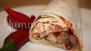 Рецепт Шаурмы по-быстрому