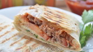 Рецепт Шаурмы с фаршем
