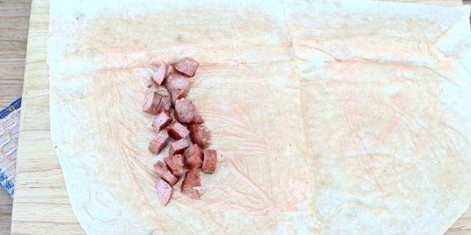 Рецепт шаурмы с колбасой