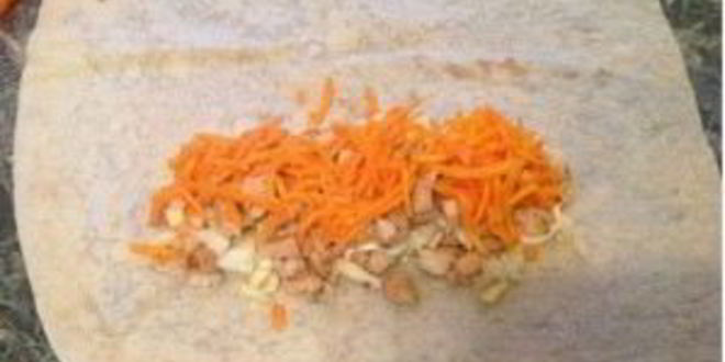 Рецепт шаурмы с крабовыми палочками