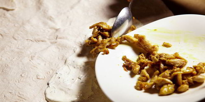 Рецепт шаурмы с курицей