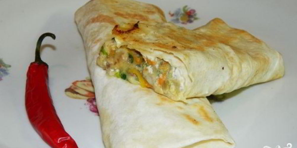 Как приготовить шаурму с рыбой