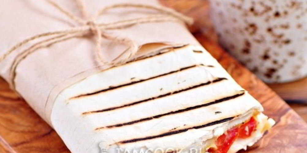 Как приготовить шаурму с сыром