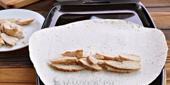 Рецепт шаурмы с сыром