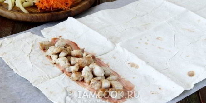 Рецепт шаурмы в духовке