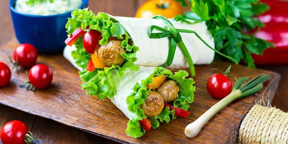 Как приготовить шаурму вегетарианскую