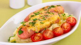 Рецепт Сосисок с сыром