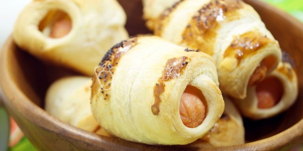 Как приготовить сосиски в тесте бомбочки