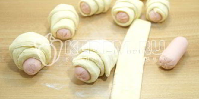 Рецепт сосисок в тесте бомбочки