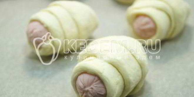 Рецепт сосисок в тесте бомбочки