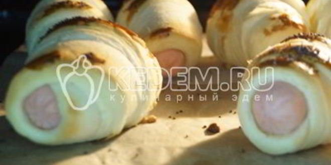 Рецепт сосисок в тесте бомбочки