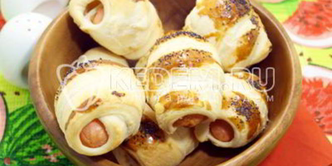 Рецепт сосисок в тесте бомбочки