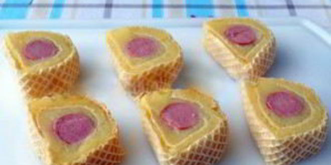 Рецепт сосисок в вафлях