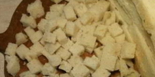 Рецепт домашних сухариков в духовке