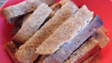 Рецепт Сухариков миндальных