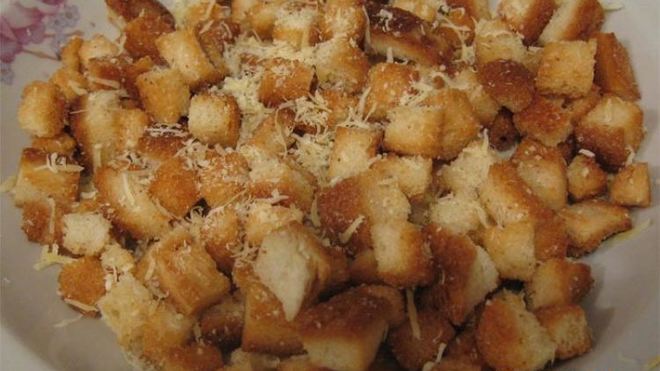 Рецепт Сухариков с сыром