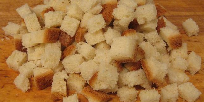 Рецепт сухариков с сыром