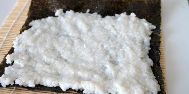 Рецепт домашних суш с креветками