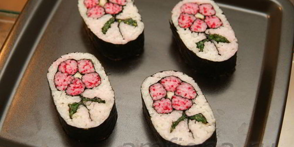 Как приготовить кадзарей-суш цветок