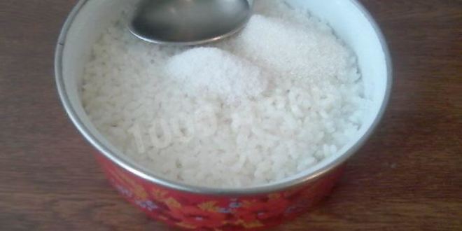 Рецепт риса для суши