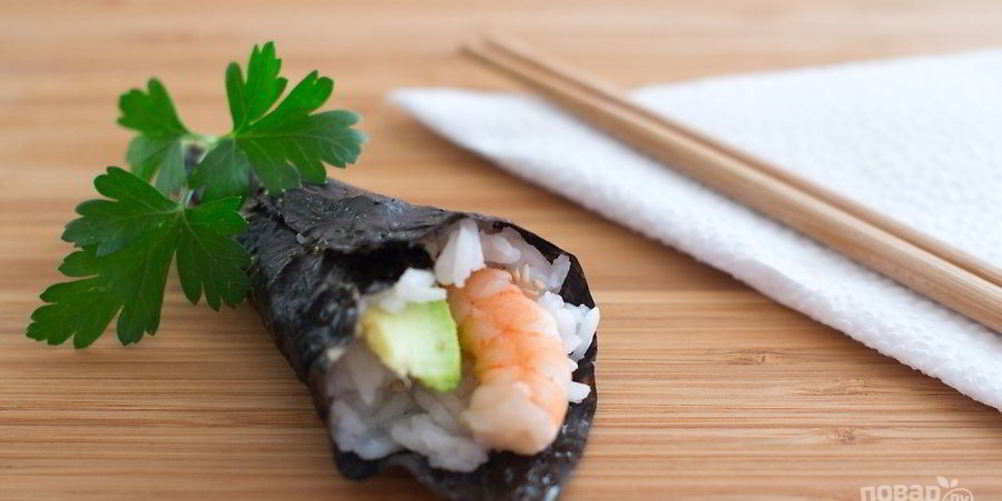 Как приготовить суши простые