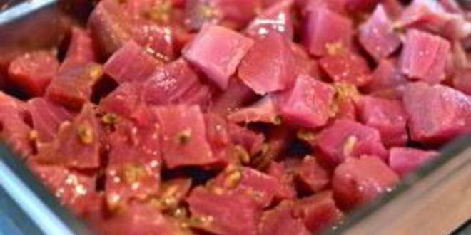 Рецепт суш с икрой летучей рыбы