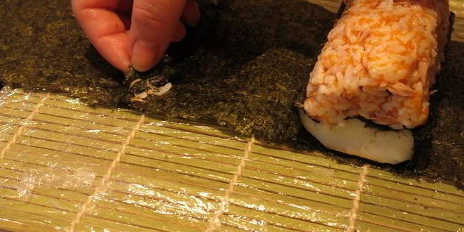 Рецепт суш с тунцом кадзари