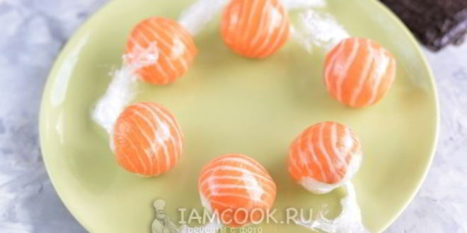 Рецепт суш темари на хэллоуин