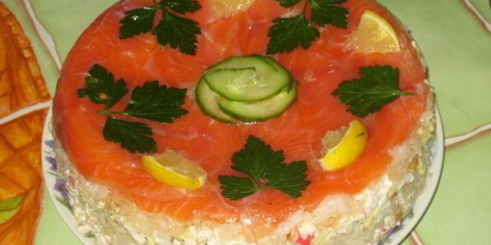 Как приготовить суши-торт