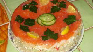 Рецепт Суш-торта