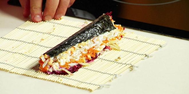 Рецепт суш в шубе