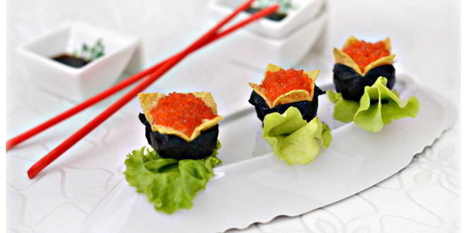 Рецепт суш восточный цветок