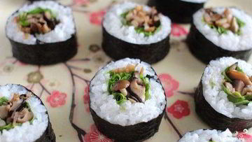 Рецепт Вегетарианских суш