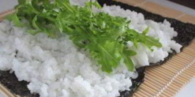 Рецепт вегетарианских суш