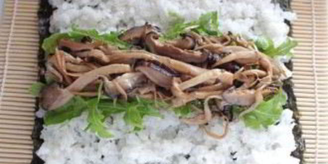 Рецепт вегетарианских суш