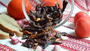 Рецепт Вяленого куриного мяса в сушилке