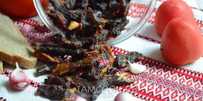 Рецепт вяленого куриного мяса в сушилке