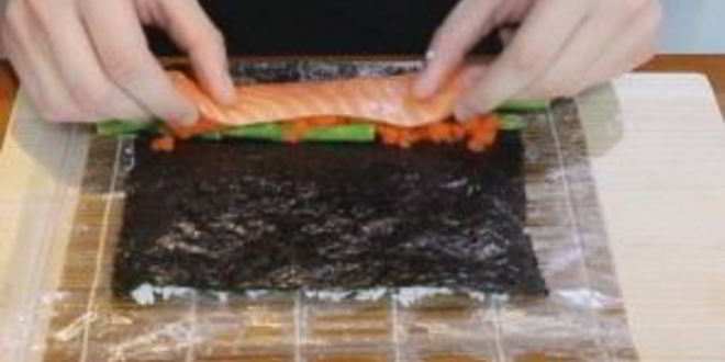 Рецепт запеченных суш