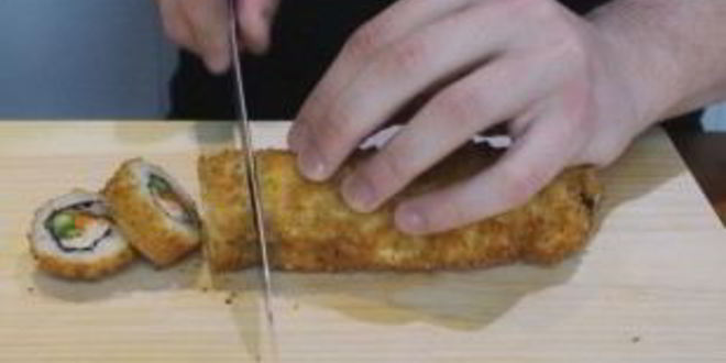 Рецепт запеченных суш