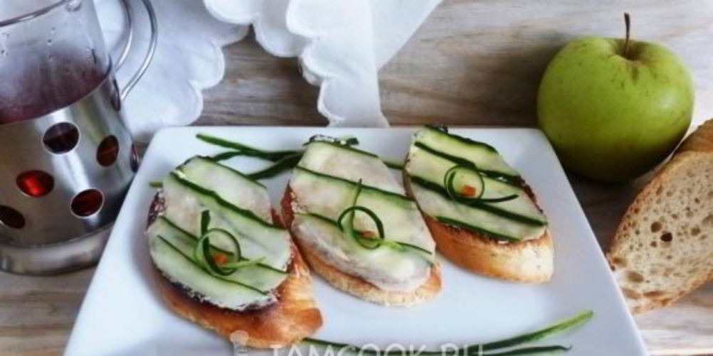 Как приготовить английские сэндвичи с огурцом