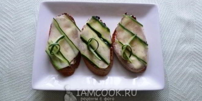 Рецепт английских сэндвичей с огурцом