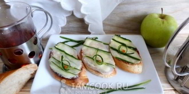 Рецепт английских сэндвичей с огурцом