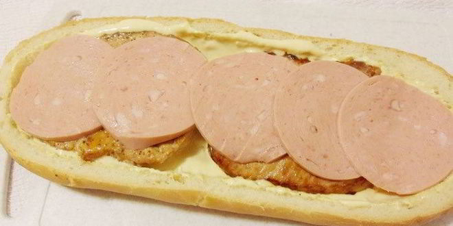 Рецепт большого домашнего сэндвича финального