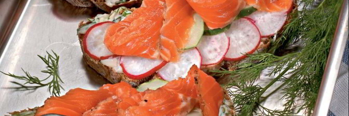 Рецепт Датского открытого сэндвича