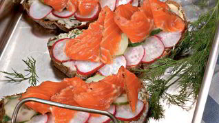 Рецепт Датского открытого сэндвича