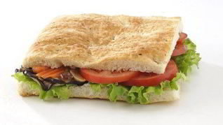 Рецепт Горячих сэндвичей с грибами и томатами